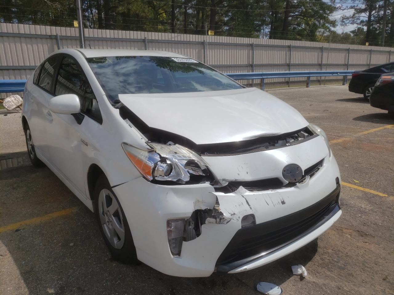 TOYOTA PRIUS 2012 with VIN JTDKN3DU1C5452572 - Photo from auction