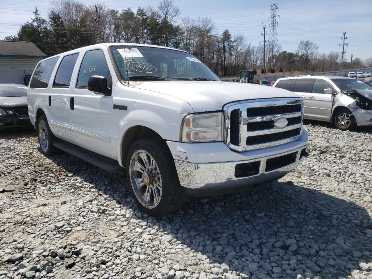 FORD EXCURSION 2005 with VIN 1FMNU40L65EC82484 - Photo from auction