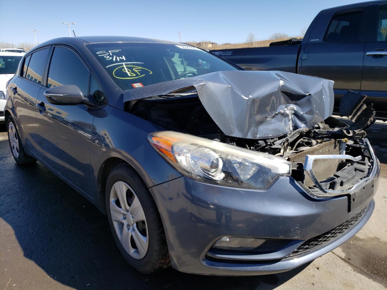 Photo 1 from auction – 2016 KIA FORTE LX with VIN KNAFK5A83G5574964