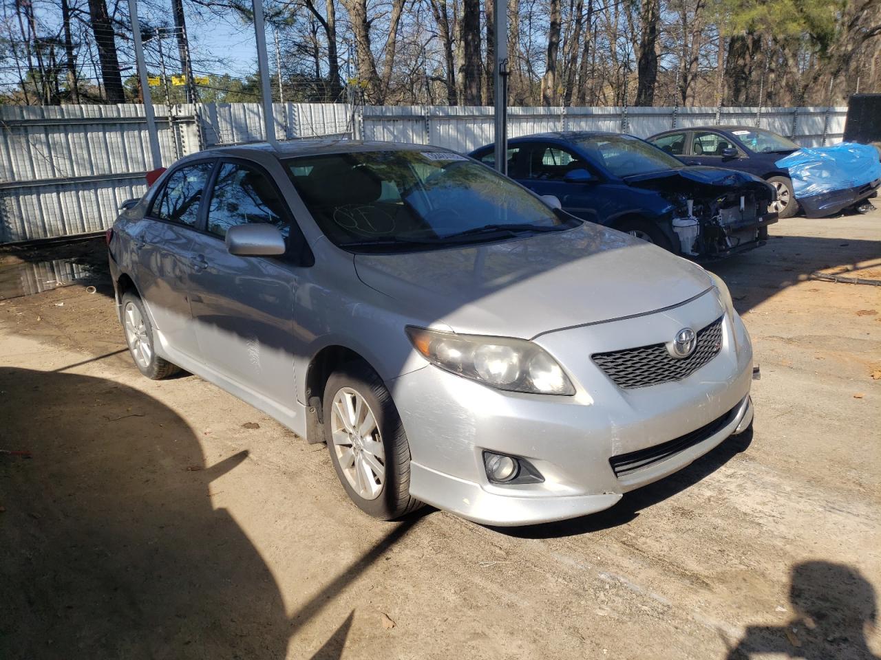 TOYOTA COROLLA 2010 with VIN 2T1BU4EE2AC448885 - Photo from auction