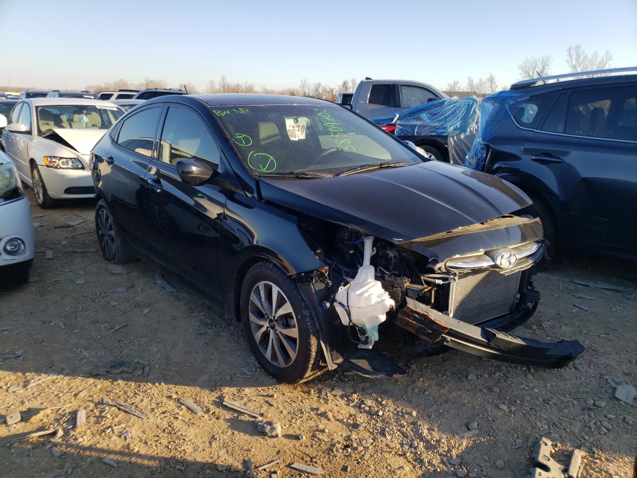 Photo 1 from auction – 2017 HYUNDAI ACCENT SE with VIN KMHCT4AE7HU338534