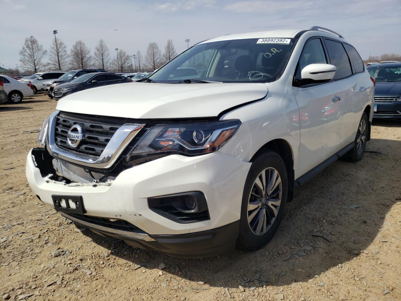 Photo 2 from auction – 2020 NISSAN PATHFINDER with VIN 5N1DR2AN7LC633414