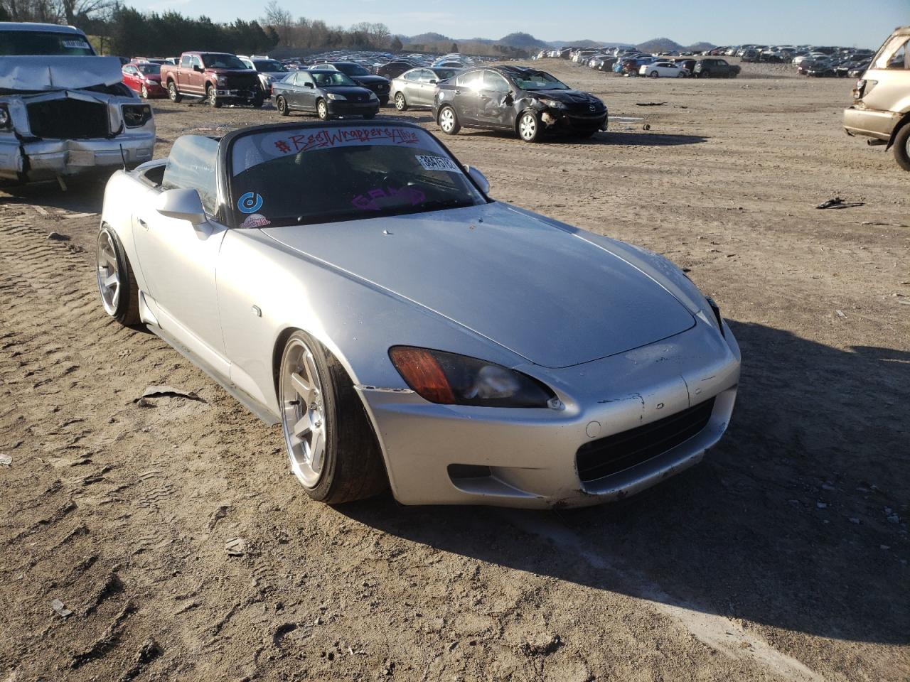 HONDA S2000 2002 with VIN JHMAP11442T006102 - Photo from auction
