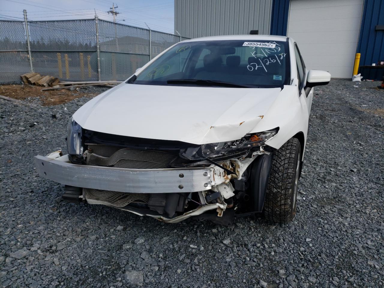 Photo 9 from auction – 2015 HONDA CIVIC LX with VIN 2HGFB2F42FH055209