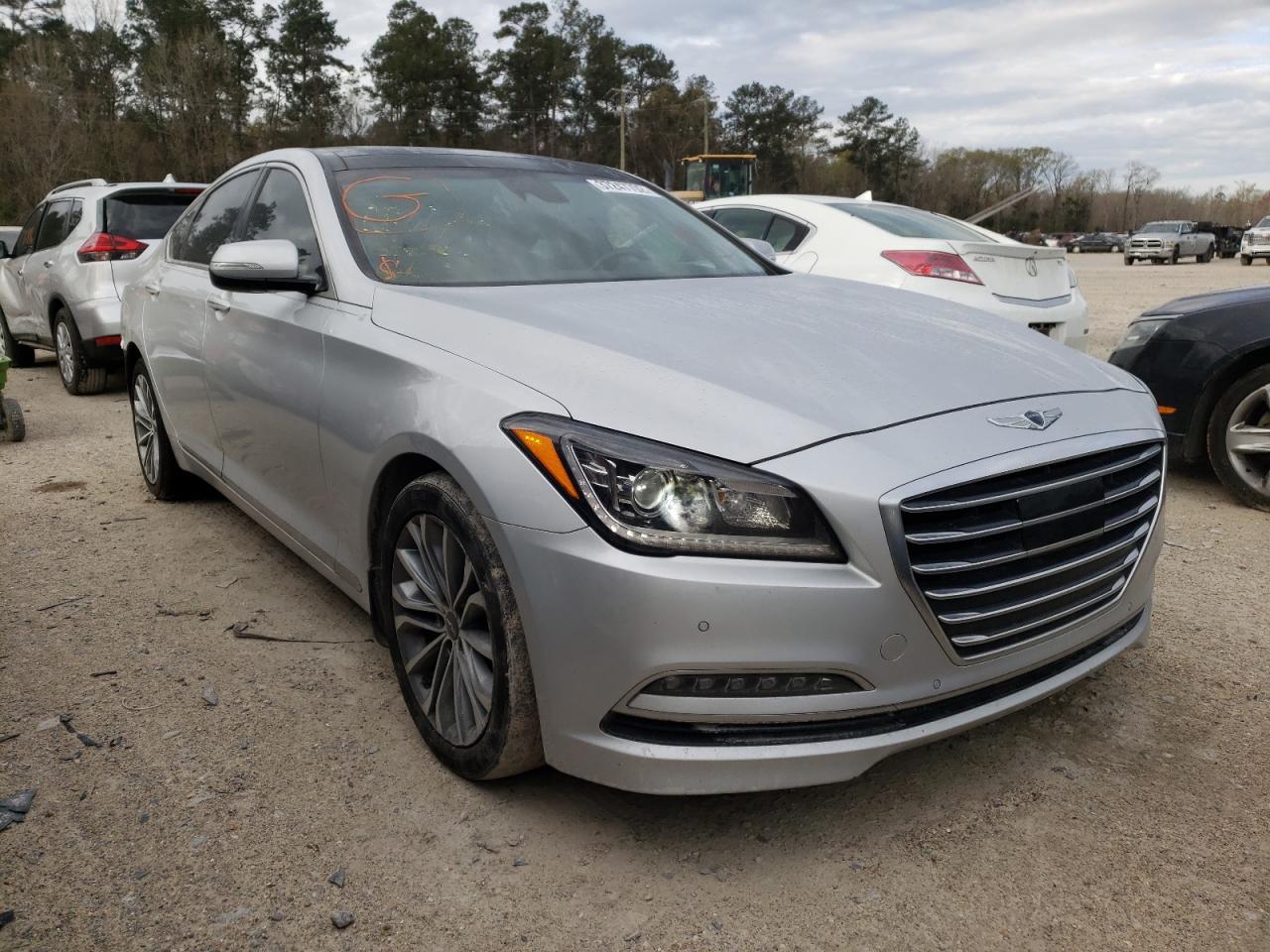 GENESIS G80 BASE 2017 with VIN KMHGN4JE6HU169022 - Photo from auction