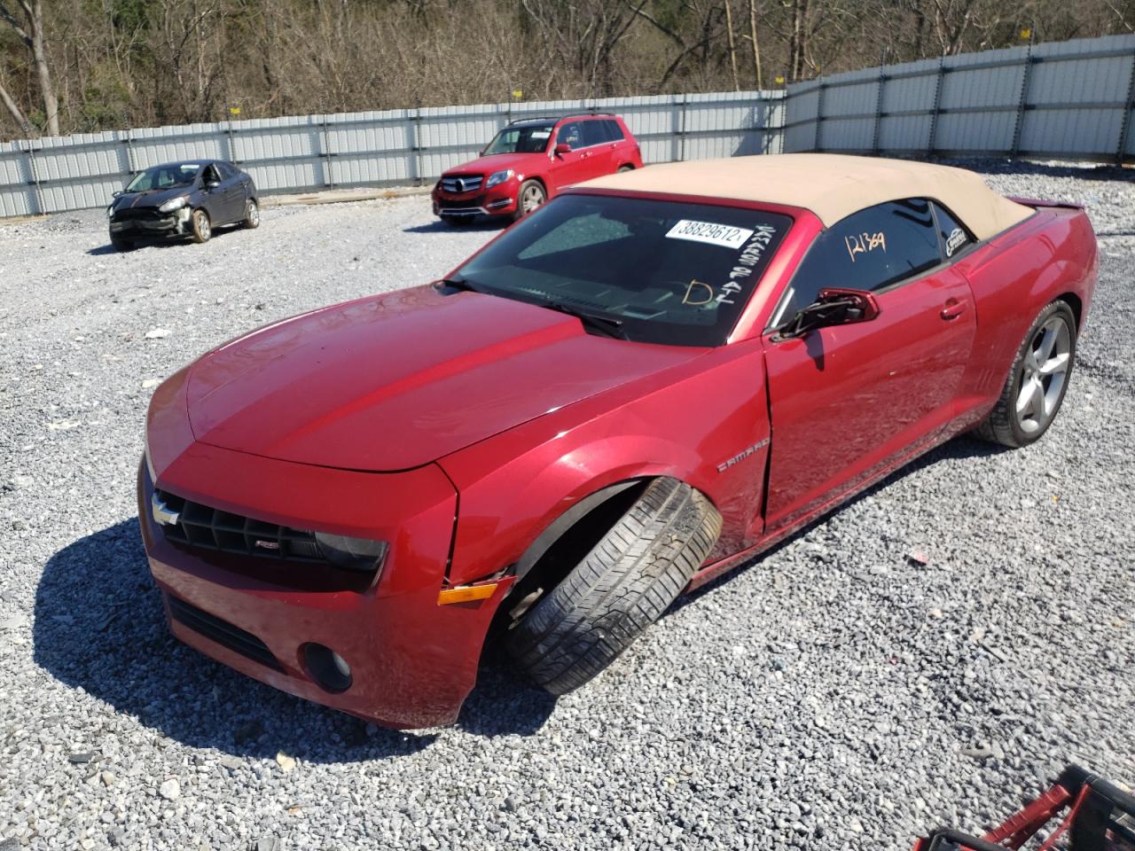 Photo 2 from auction – 2013 CHEVROLET CAMARO LT with VIN 2G1FC3D30D9243920