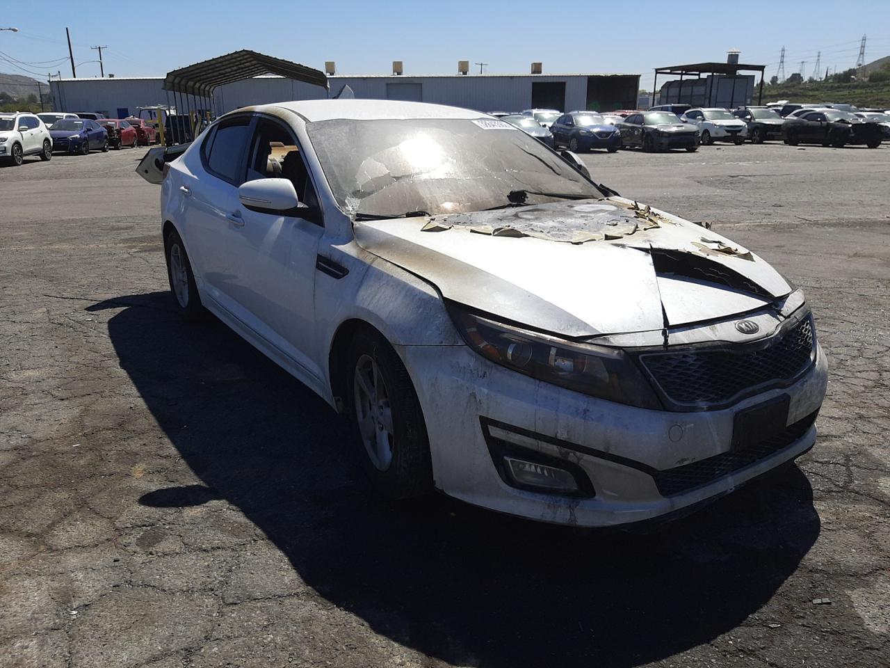 KIA OPTIMA LX 2015 with VIN KNAGM4A78F5597302 - Photo from auction