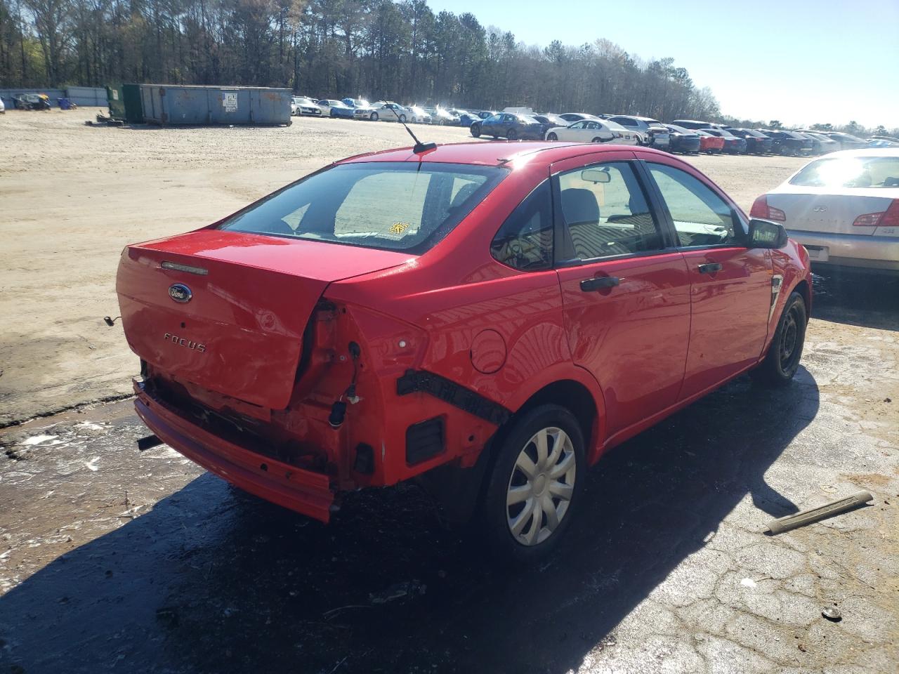 Photo 4 from auction – 2008 FORD FOCUS S/SE with VIN 1FAHP34N58W102074