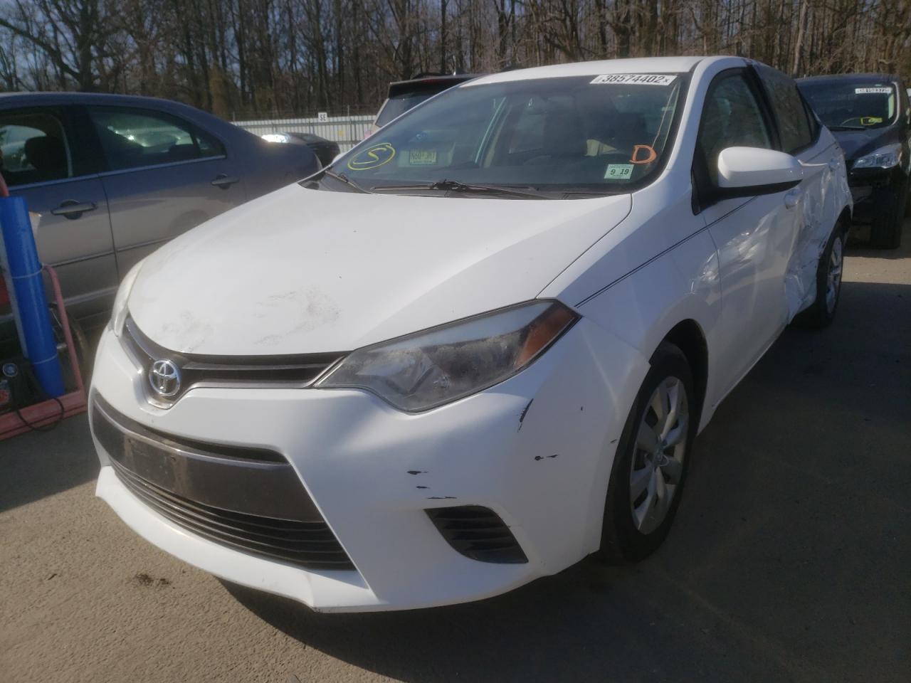 Photo 2 from auction – 2015 TOYOTA COROLLA L with VIN 2T1BURHE0FC251293