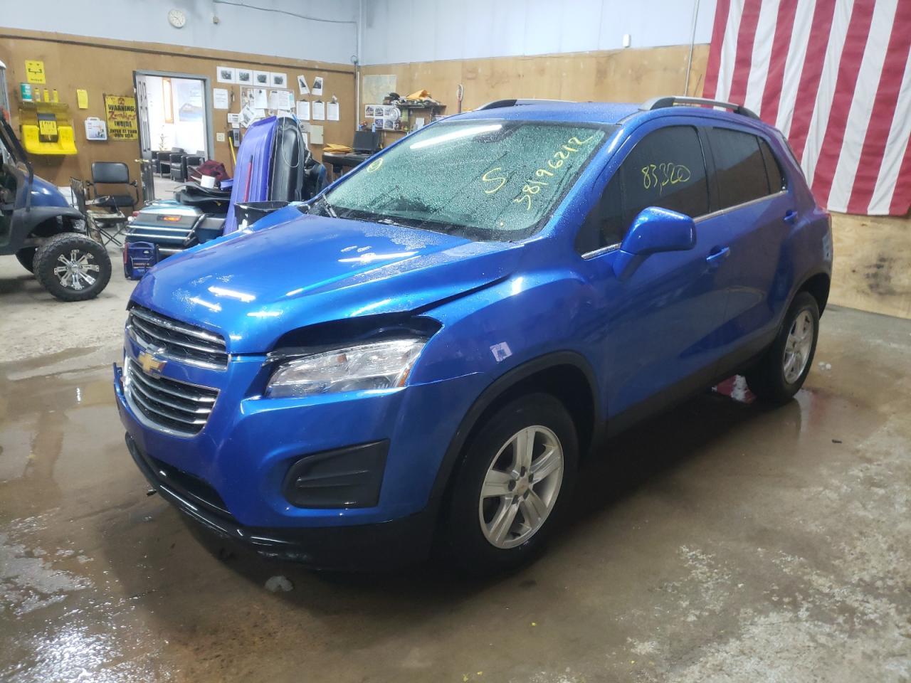 Photo 2 from auction – 2016 CHEVROLET TRAX 1LT with VIN KL7CJPSB7GB757586