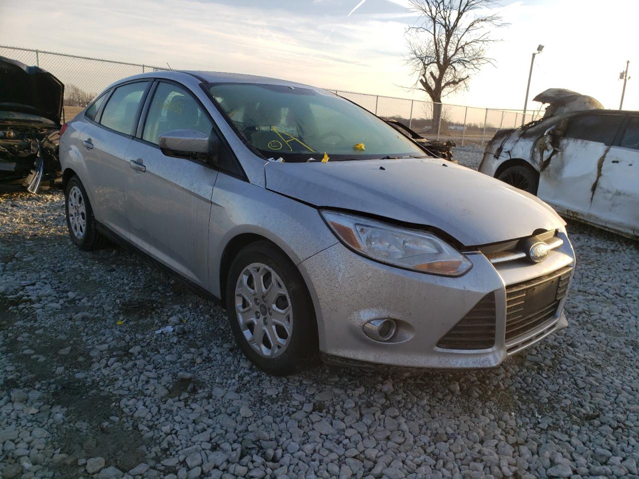 FORD FOCUS SE 2012 with VIN 1FAHP3F22CL370528 - Photo from auction