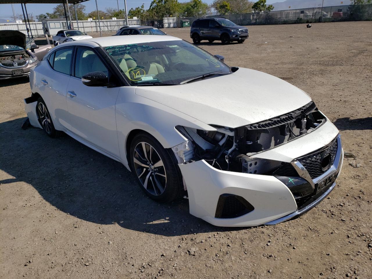 NISSAN MAXIMA SV 2021 with VIN 1N4AA6CV3MC502104 - Photo from auction