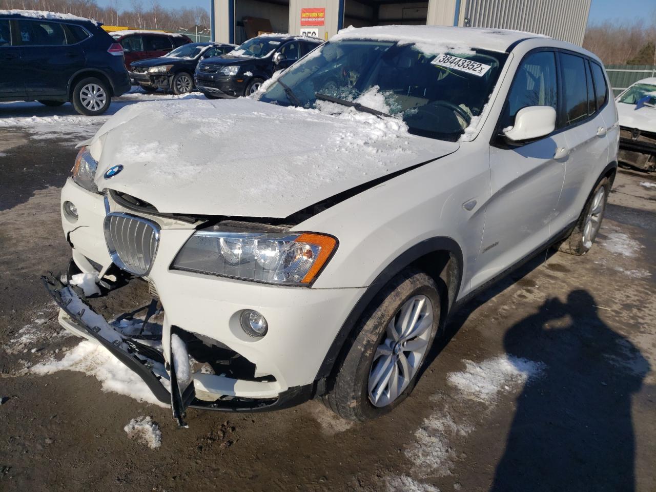 Photo 2 from auction – 2013 BMW X3 XDRIVE2 with VIN 5UXWX9C56D0A16115