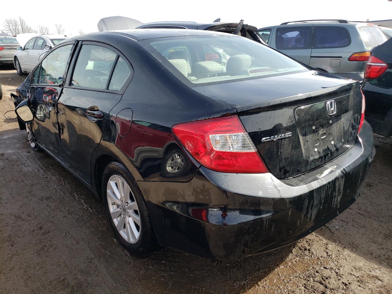 Photo 3 from auction – 2012 HONDA CIVIC EX with VIN 19XFB2F80CE030544