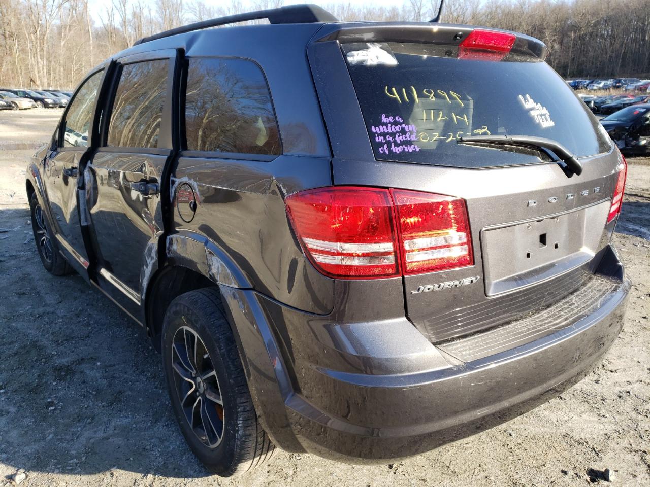 Photo 3 from auction – 2018 DODGE JOURNEY SE with VIN 3C4PDCAB8JT497467