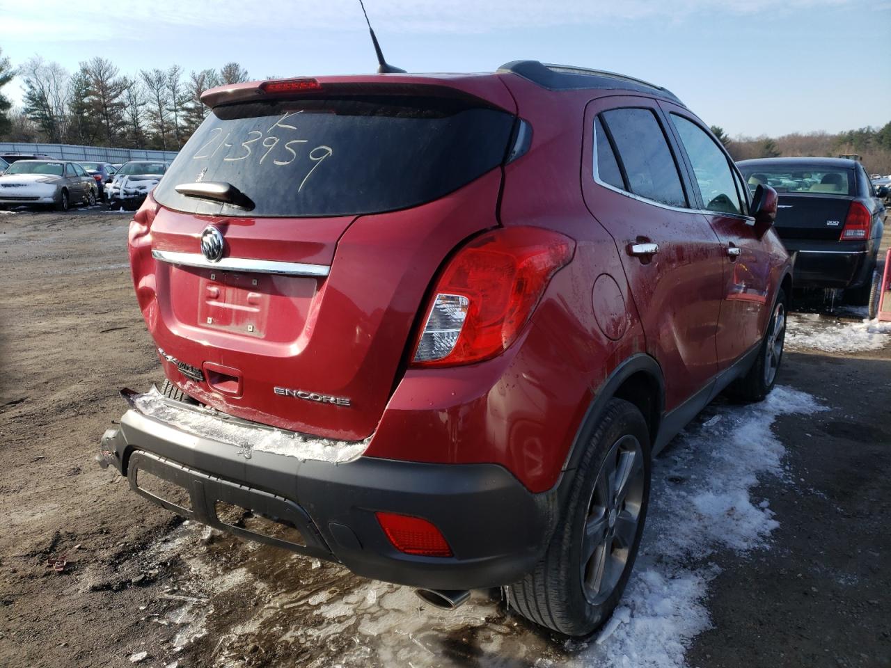 Photo 4 from auction – 2013 BUICK ENCORE with VIN KL4CJASBXDB101923