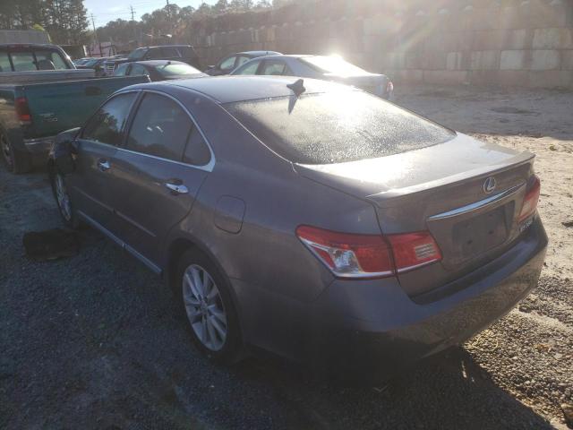 Photo 3 from auction – 2012 LEXUS ES 350 with VIN JTHBK1EG5C2484558