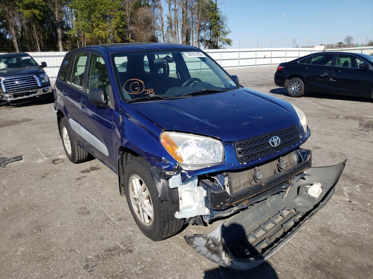 TOYOTA RAV4 2001 with VIN JTEGH20V610014013 - Photo from auction