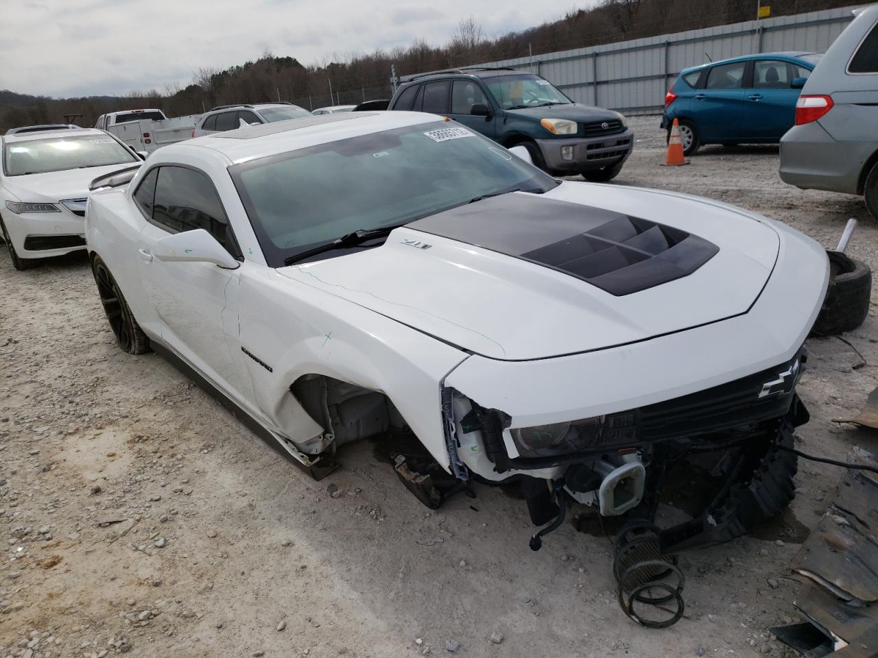 Photo 1 from auction – 2014 CHEVROLET CAMARO ZL1 with VIN 2G1FZ1EP4E9800298