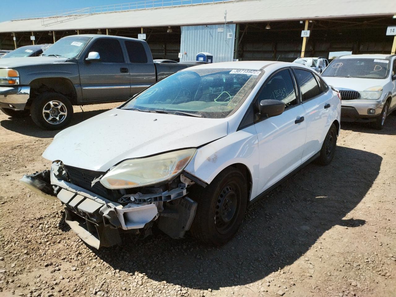 Photo 2 from auction – 2014 FORD FOCUS S with VIN 1FADP3E25EL282849