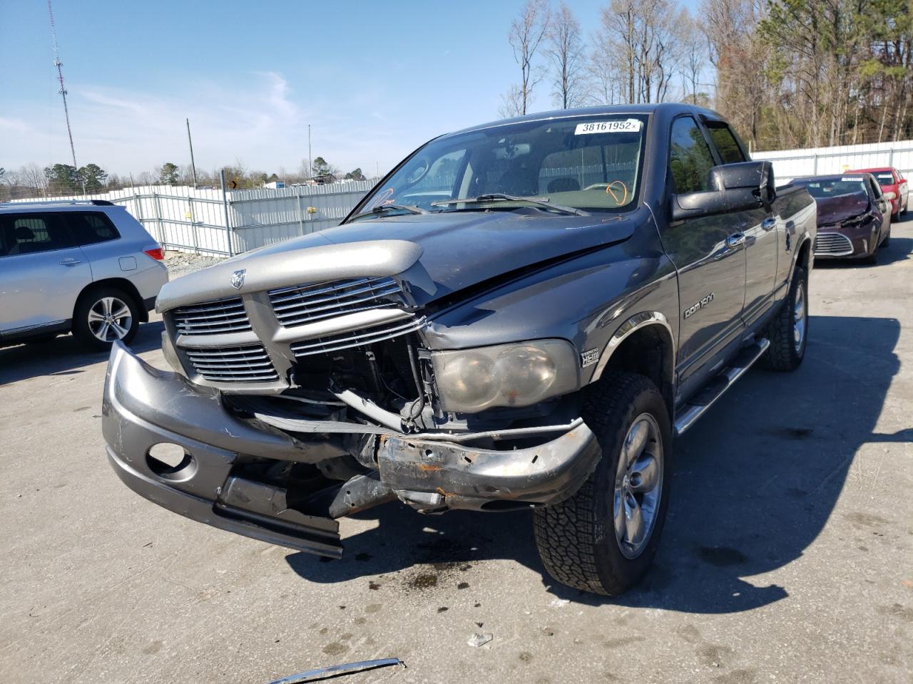 Photo 2 from auction – 2005 DODGE RAM 1500 S with VIN 1D7HU18D25S182824
