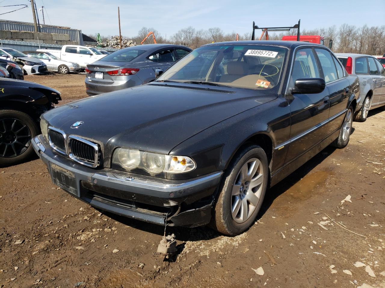 Photo 9 from auction – 2001 BMW 740 I AUTO with VIN WBAGG83461DN83365