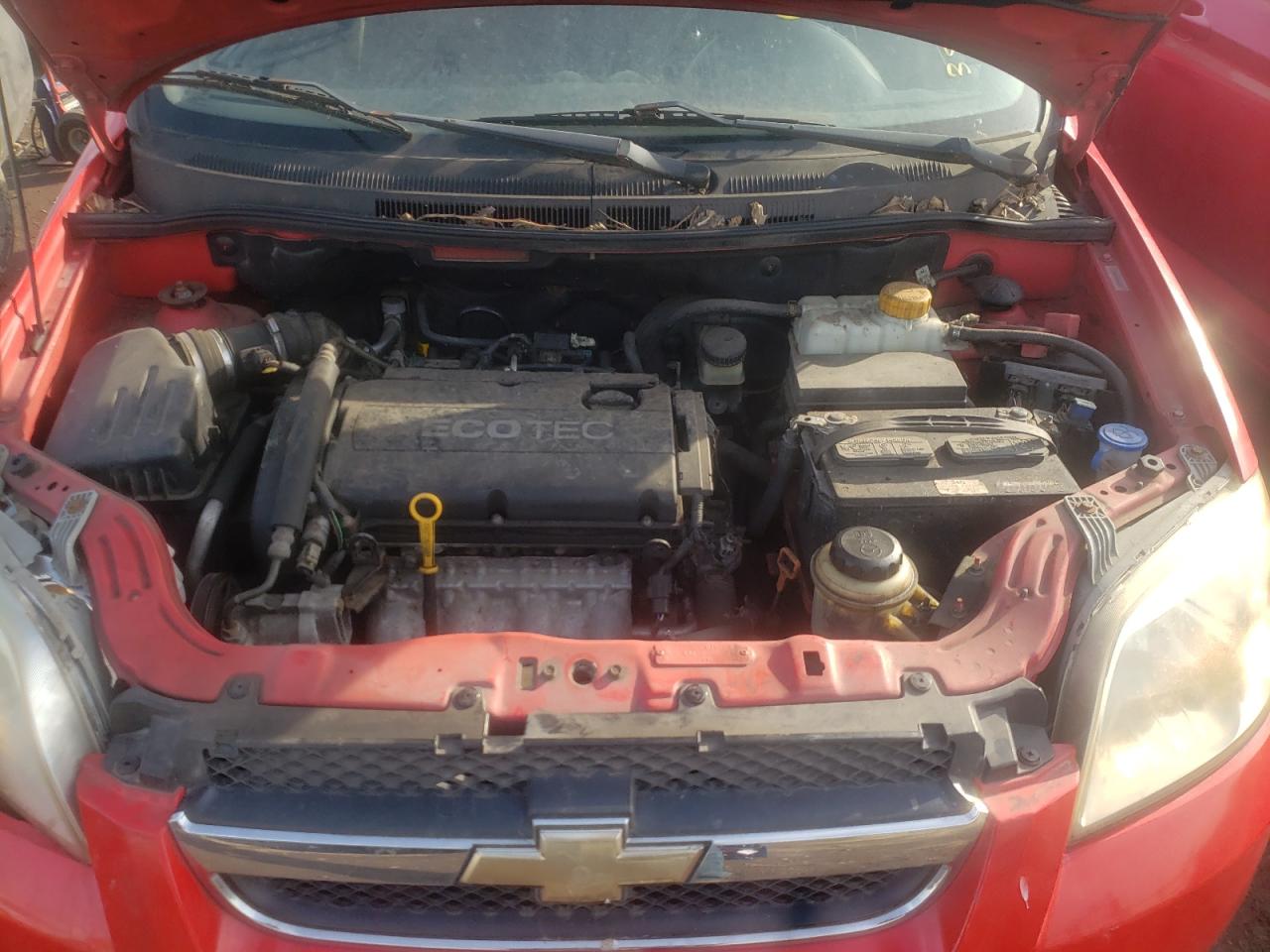 Photo 7 from auction – 2009 CHEVROLET AVEO LS with VIN KL1TD56E29B393736