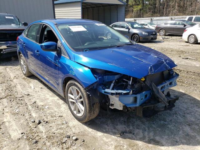 FORD FOCUS SE 2018 with VIN 1FADP3FEXJL215201 - Photo from auction