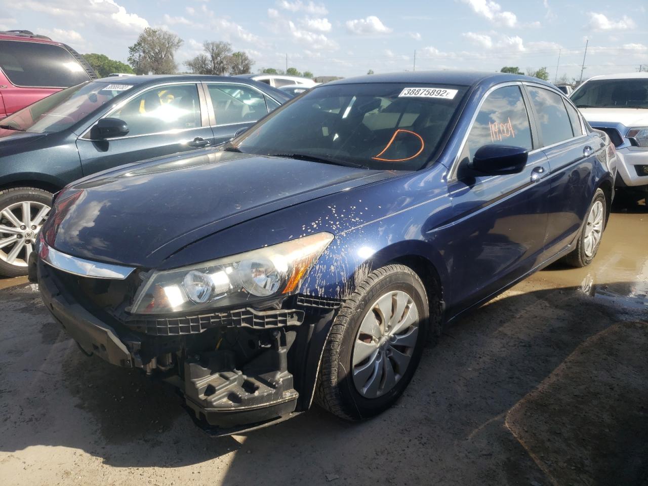 Photo 2 from auction – 2012 HONDA ACCORD LX with VIN 1HGCP2F39CA008667