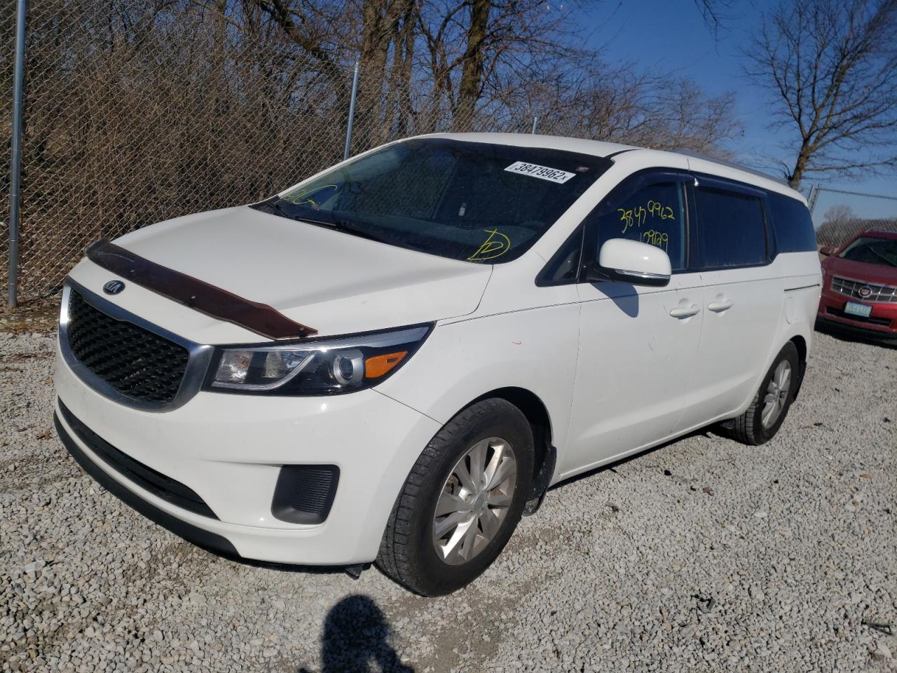 Photo 2 from auction – 2016 KIA SEDONA LX with VIN KNDMB5C16G6131597