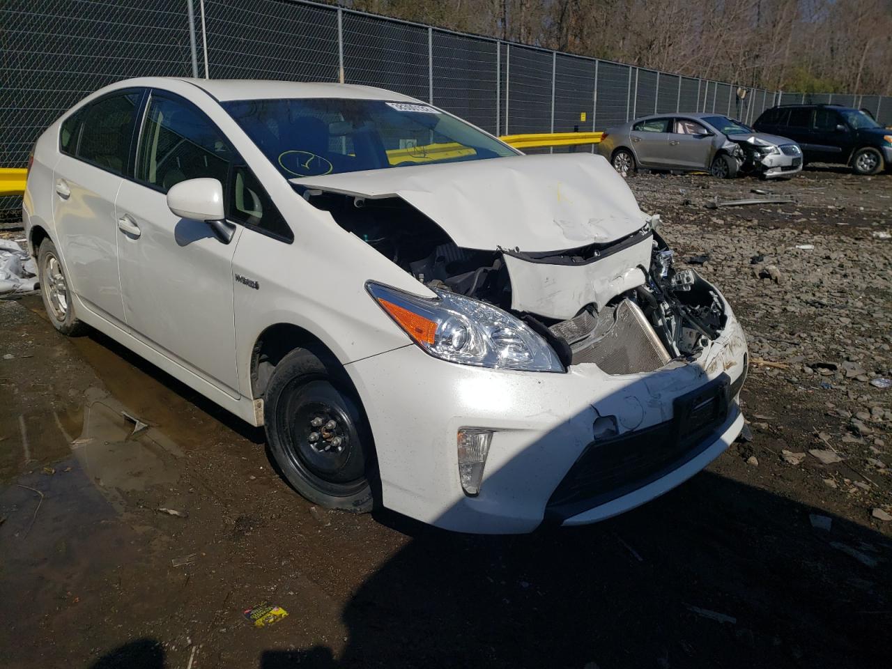 TOYOTA PRIUS 2013 with VIN JTDKN3DU8D5621746 - Photo from auction