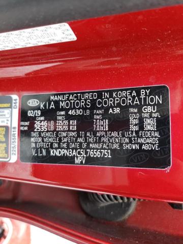 Photo 10 from auction – 2020 KIA SPORTAGE E with VIN KNDPN3AC5L7656751