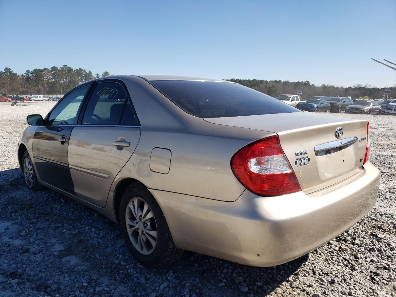 Photo 3 from auction – 2004 TOYOTA CAMRY LE with VIN 4T1BF30K44U574038
