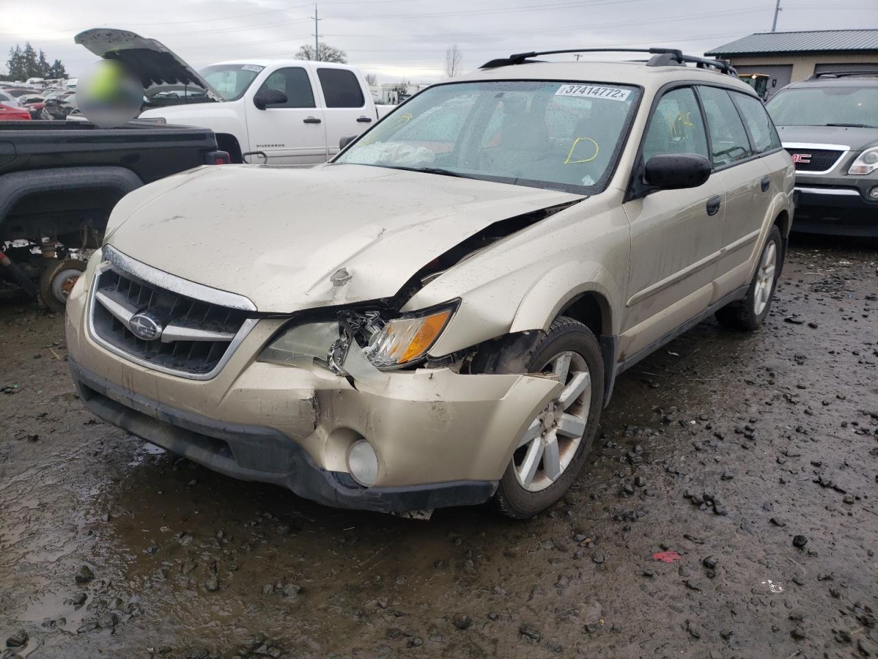Photo 2 from auction – 2008 SUBARU OUTBACK 2. with VIN 4S4BP61C187301326
