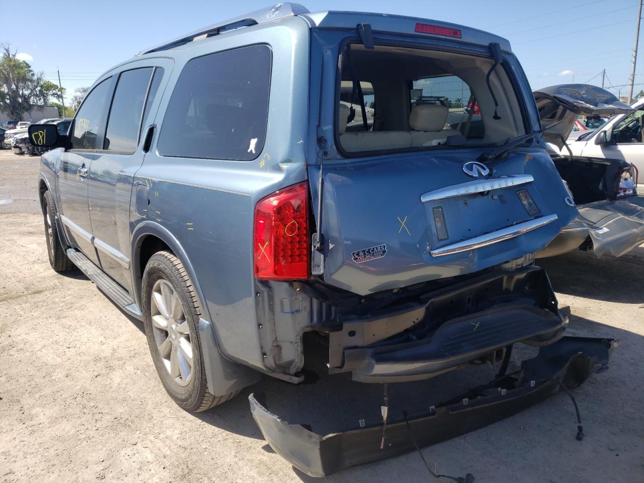 Photo 3 from auction – 2008 INFINITI QX56 with VIN 5N3AA08D18N914817