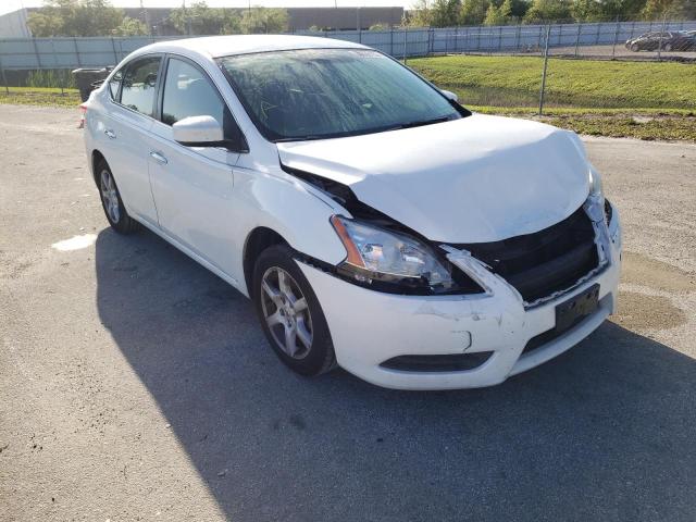 NISSAN SENTRA S 2014 with VIN 3N1AB7AP6EY256503 - Photo from auction