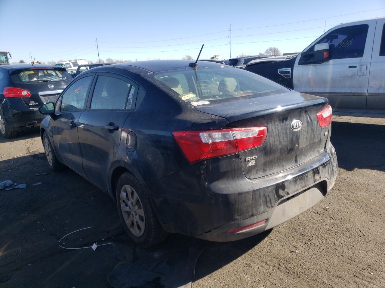 Photo 3 from auction – 2014 KIA RIO LX with VIN KNADM4A39E6411081