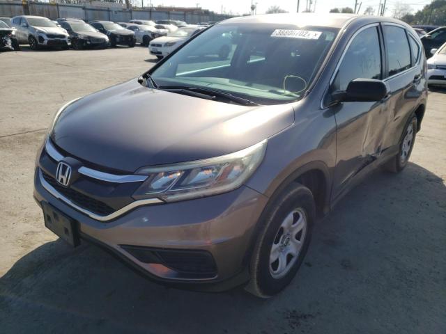 Photo 2 from auction – 2015 HONDA CR-V LX with VIN 3CZRM3H33FG709693