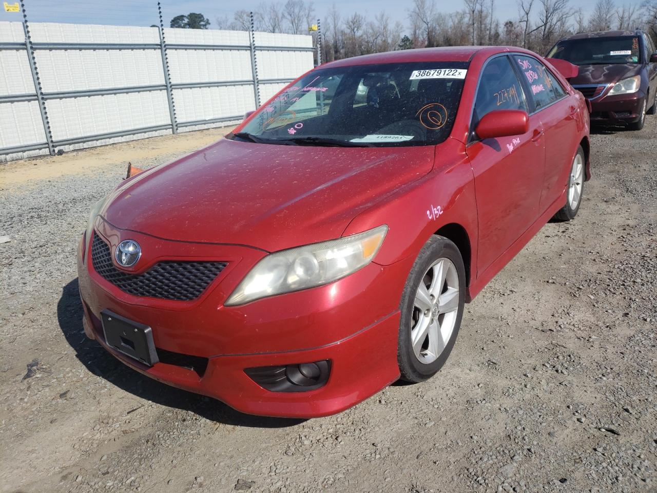 Photo 2 from auction – 2010 TOYOTA CAMRY BASE with VIN 4T1BF3EK2AU521911