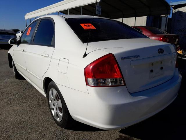 Photo 3 from auction – 2009 KIA SPECTRA EX with VIN KNAFE222795623862