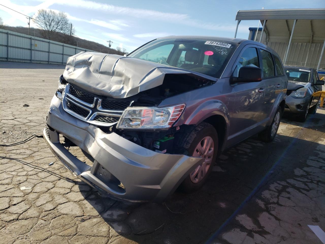 Photo 2 from auction – 2015 DODGE JOURNEY SE with VIN 3C4PDCAB1FT595618