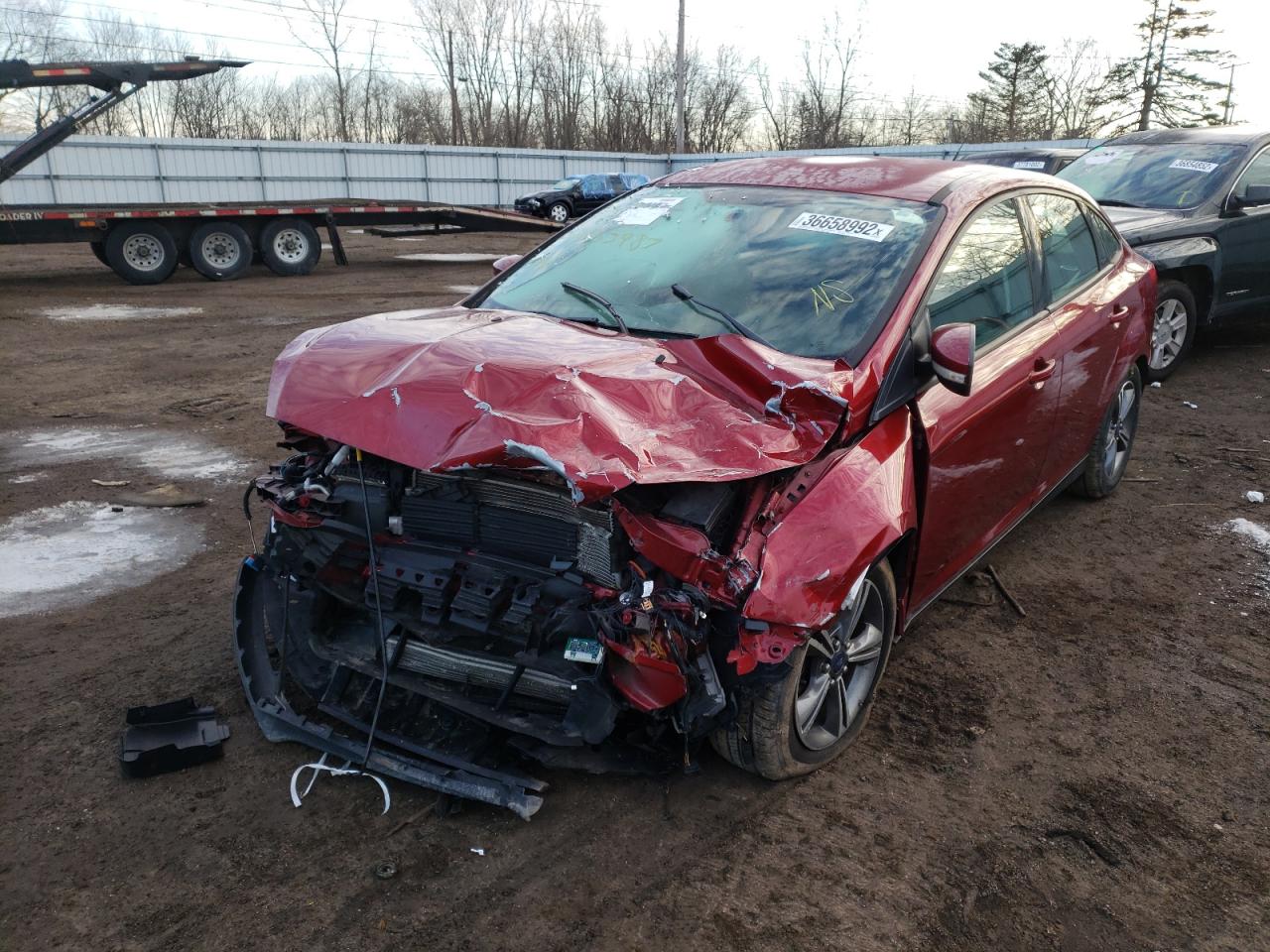 Photo 2 from auction – 2016 FORD FOCUS SE with VIN 1FADP3FE9GL207907