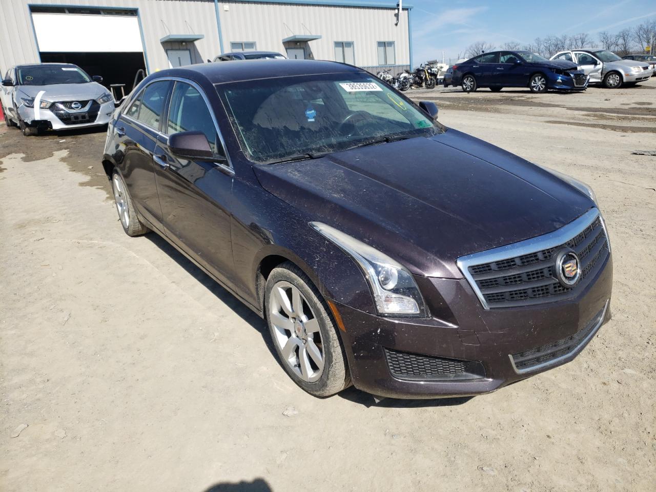 CADILLAC ATS 2014 with VIN 1G6AA5RA8E0117488 - Photo from auction