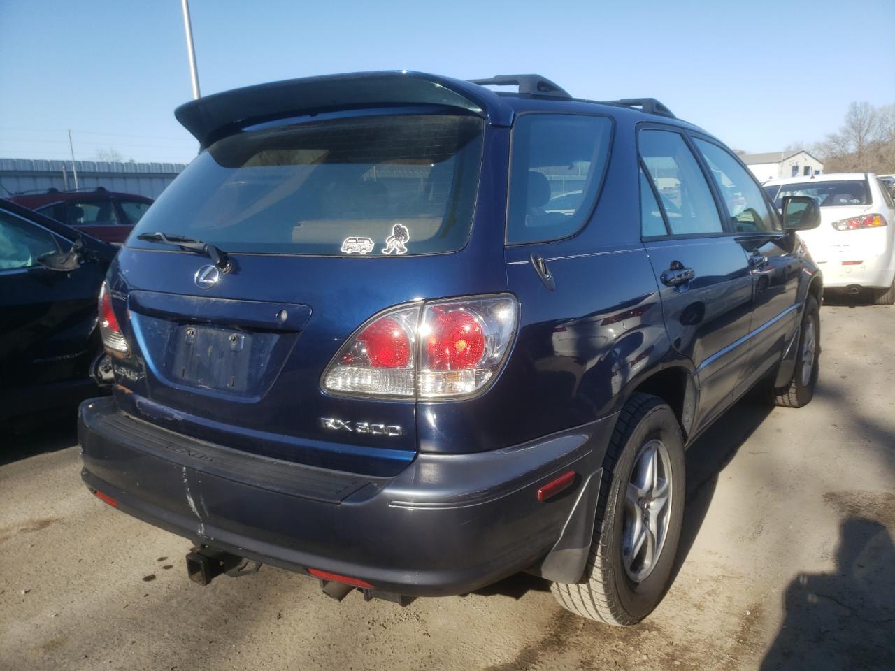 Photo 4 from auction – 2003 LEXUS RX 300 with VIN JTJHF10U630305918