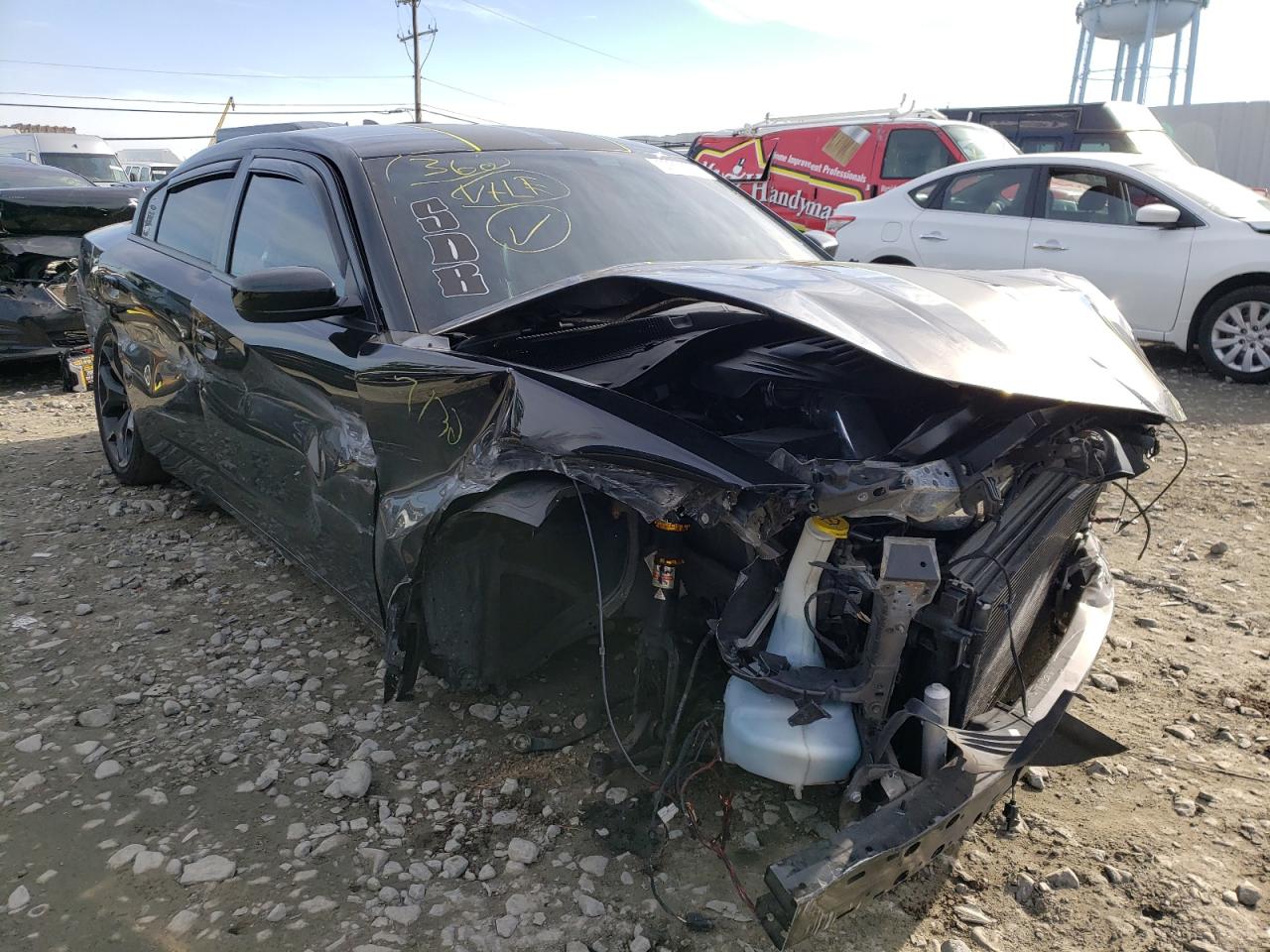 DODGE CHARGER SX 2015 with VIN 2C3CDXJG7FH903566 - Photo from auction