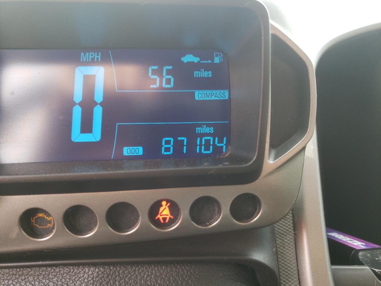 Photo 8 from auction – 2012 CHEVROLET SONIC LT with VIN 1G1JD6SB2C4183367
