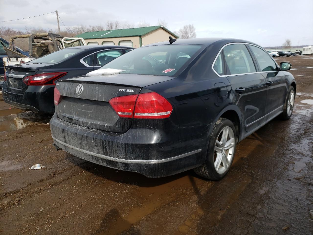 Photo 4 from auction – 2014 VOLKSWAGEN PASSAT SEL with VIN 1VWCN7A33EC078730