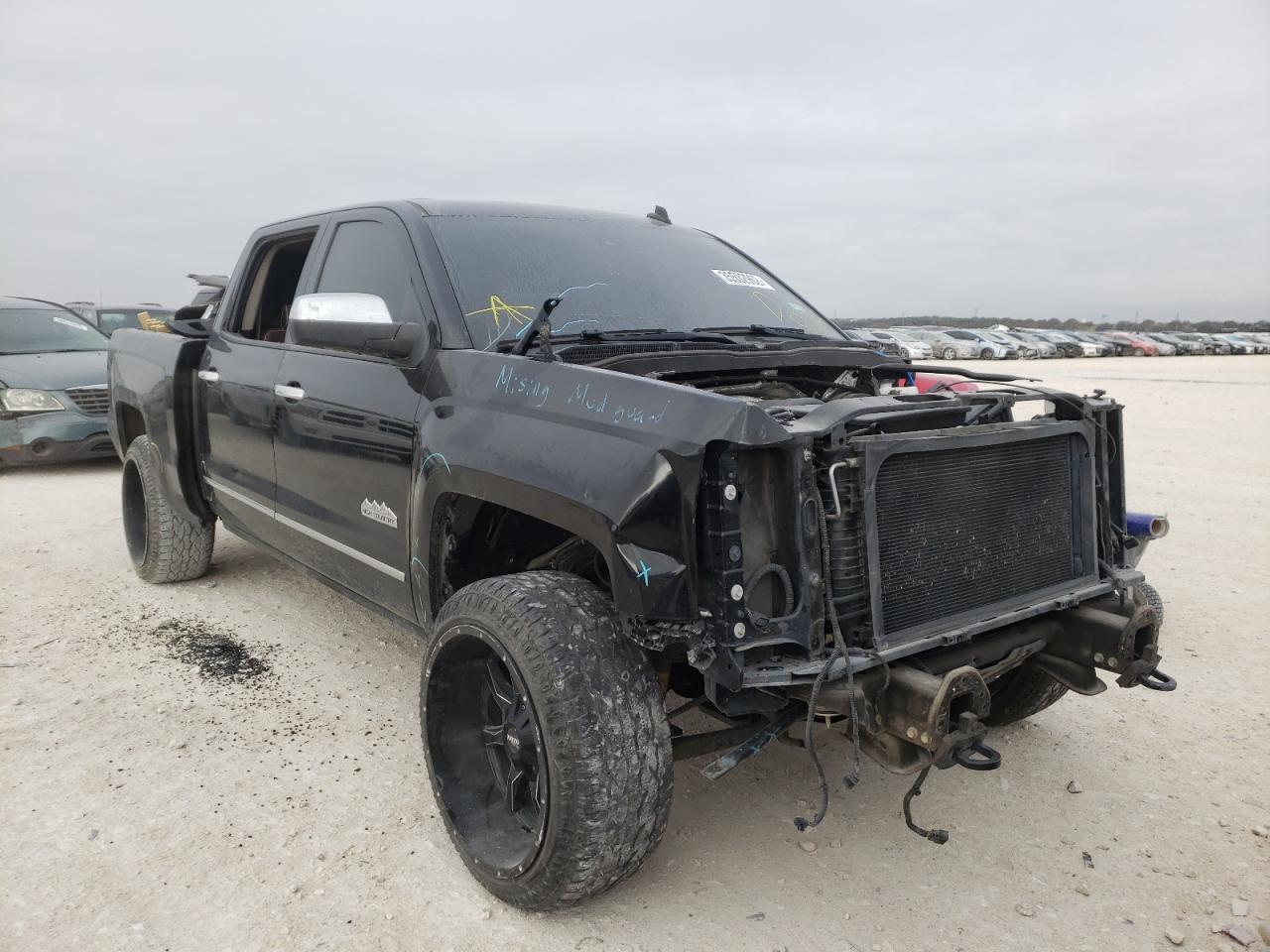 CHEVROLET SILVERADO 2014 with VIN 3GCPCTEC3EG505222 - Photo from auction