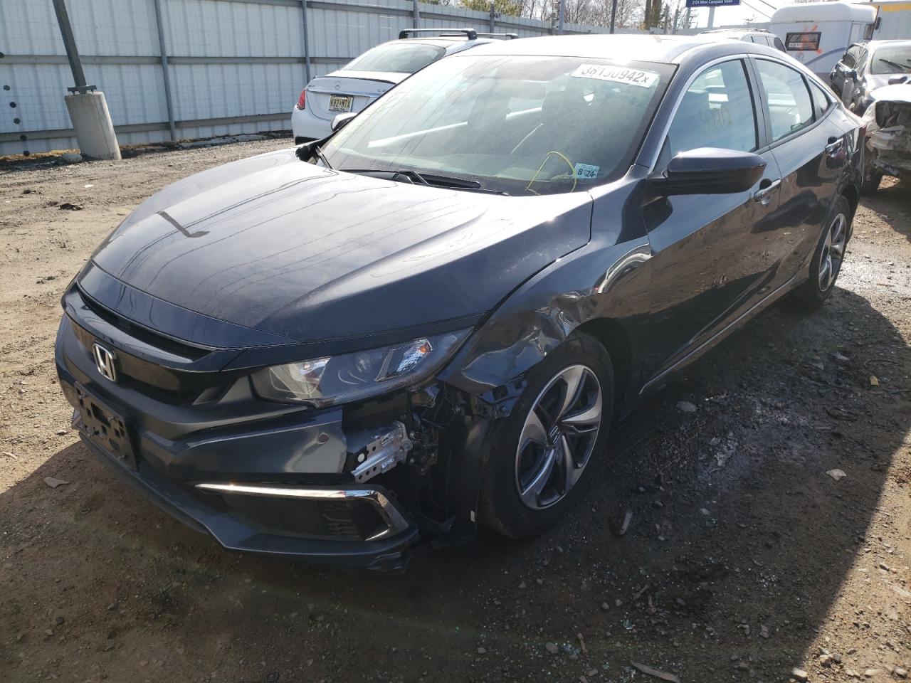 Photo 2 from auction – 2019 HONDA CIVIC LX with VIN 2HGFC2F68KH583717