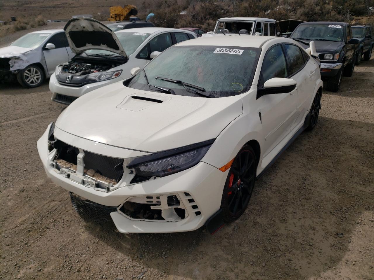 Photo 2 from auction – 2019 HONDA CIVIC TYPE with VIN SHHFK8G71KU200474